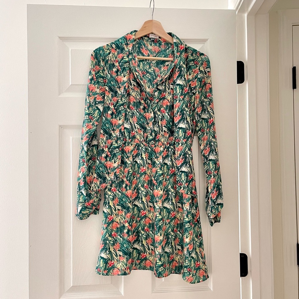 SUNDAY BEST from Aritzia floral mini dress XS